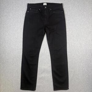 J. Crew Men's Size 30x30 Black 770 Straight Leg Jeans Pants